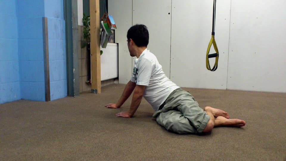 yoga after climbing easy twist